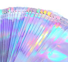 Large Holographic Pouch (180 x 260mm)